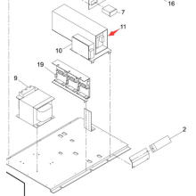 Poder Panasonic SMT para a máquina impressora de tela Sp60p-M (KXFP60QAA00)